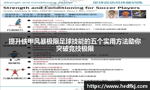 提升铁甲风暴极限足球技能的五个实用方法助你突破竞技极限